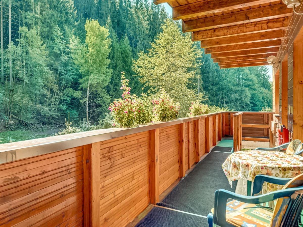 Apartment Thuringian Forest With Balcony Gießübel Dış mekan fotoğraf