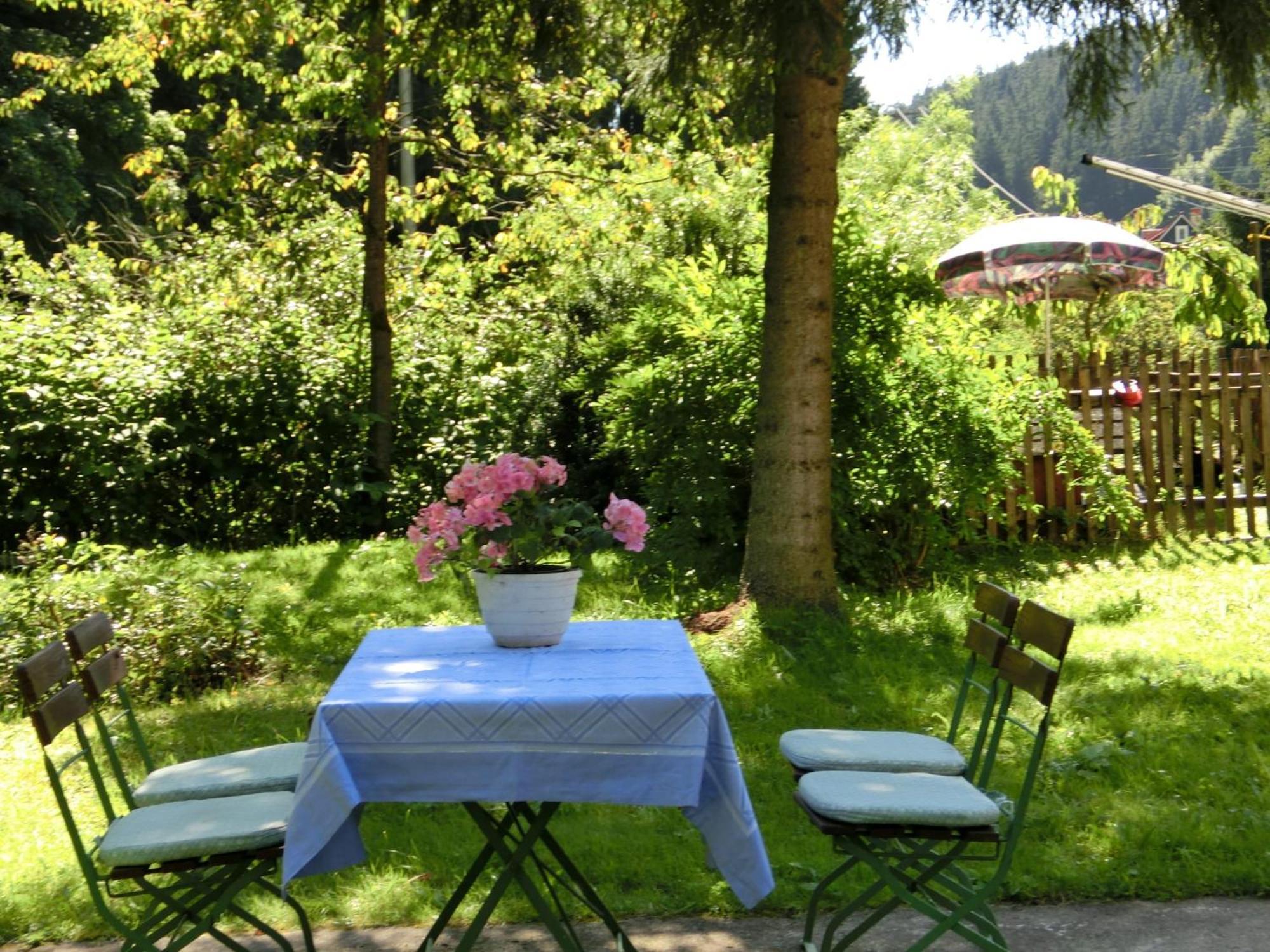Apartment Thuringian Forest With Balcony Gießübel Dış mekan fotoğraf